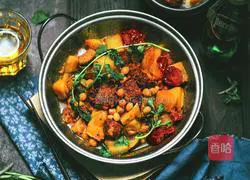 The all-purpose tomato stewed beef brisket is appetizing and heart-warming.Illustration of how to do it 11