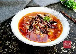 Illustration of home-style boiled fish 19