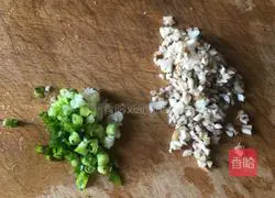 Illustration of how to make mushrooms and shrimps 3