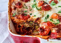 Vegetable Lasagna Baked Cherry Tomato Recipe Illustration 6