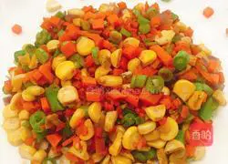 Illustration of how to make stir-fried Sanding 11