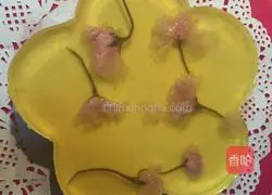 Mango Sakura Mousse Recipe Illustration 5