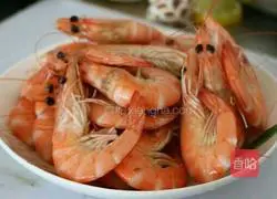 Illustration of how to make fried cucumber and shrimp 1