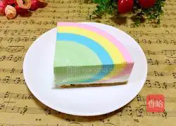 Illustration of how to make colorful mousse 21