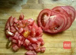 Illustration of how to make tomato and egg dumplings 8