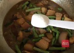 Sea cucumber Illustration of how to make braised pork 8