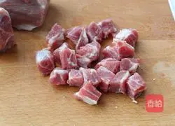 Illustration of how to make grilled toothpick meat 1