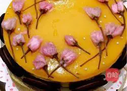 Fashion Mom teaches you how to make Sakura Mango Mousse Cake Illustration 1