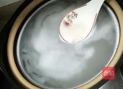 Illustration of how to make shrimp porridge 4