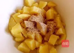 Illustration of how to cook beef with mashed potato balls 6