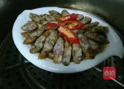 Illustration of steaming cured meat 7