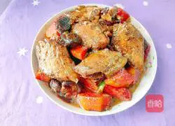 Illustration of Homemade Papaya, Shiitake Mushrooms and Hairtail 14