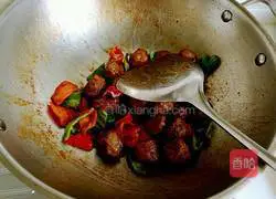 Illustration of home-style sweet and sour meatballs 12