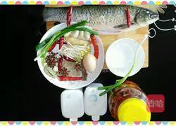 Illustration of cooking fish with sesame oil 1
