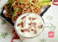 Illustration of how to make Chinese pasta with drinks 4