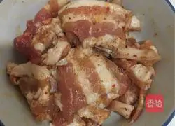 Illustration of grilled pork belly 1