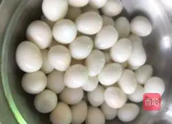 Sugar Illustration of how to make vinegar quail eggs 1