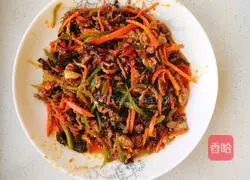 Illustration of how to make fish-flavored shredded pork 6