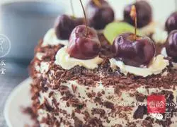 Black Forest Cake Recipe Illustration 15