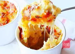 Illustration of Baked Mashed Potatoes 5