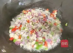 Illustration of how to make spicy fried clams 8