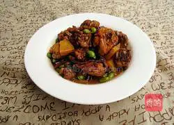 Illustration of how to make spicy chicken with edamame 12