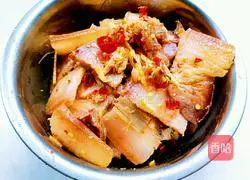 Illustration of Double Steaming of Cured Meat 14