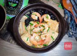 Illustration of how to make shrimp and tofu stew 16