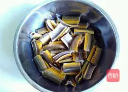 Illustration of braised eel 3