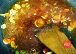 Shrimp in tomato sauce.Recipe 9