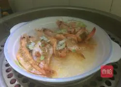 Illustration of how to make garlic vermicelli and open-back shrimp 7