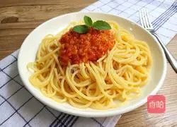 Illustration of how to make tomato sauce pasta 15