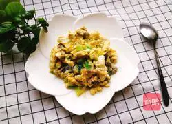 Illustration of how to make scrambled eggs with oysters 11