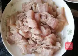 Garlic twice-cooked pork Illustration of how to do it 2