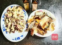 Illustration of how to cook bacon and roasted fish 1