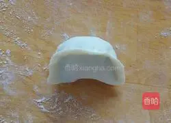 Illustration of how to make mackerel dumplings 12