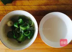 Illustration of how to make sea cucumbers with green onions 8