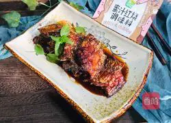 Illustration of braised hairtail fish 8