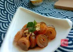 Illustration of how to make cold pork skin rolls 8