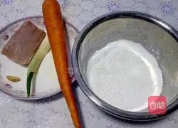 Illustration of how to make fresh meat dumplings 1