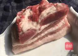 [Twice-cooked pork] recipe 1