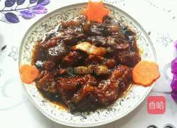 Illustration of braised sea cucumber grouper fish 6