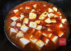 Illustration of how to make Mapo Tofu 10