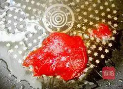 Illustration of making sweet and sour tofu 5