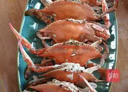 Illustration of how to make steamed crabs 3