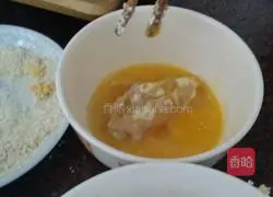 Illustration of how to make crispy fried chicken wings 3