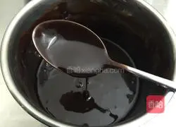 Illustration of how to make 8-inch chocolate mousse 3