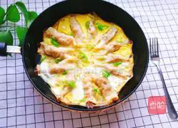 Illustration of how to wrap shrimps in wonton skins 20