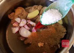 Illustration of how to make salted chicken liver 7