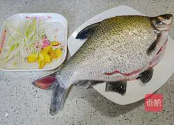 Illustration of how to make steamed fish 1